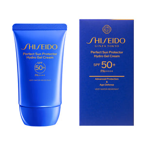 SHISEIDO サンケア パーフエクト サン プロテクター ハイドロ ジェルクリーム 商品画像（正面）