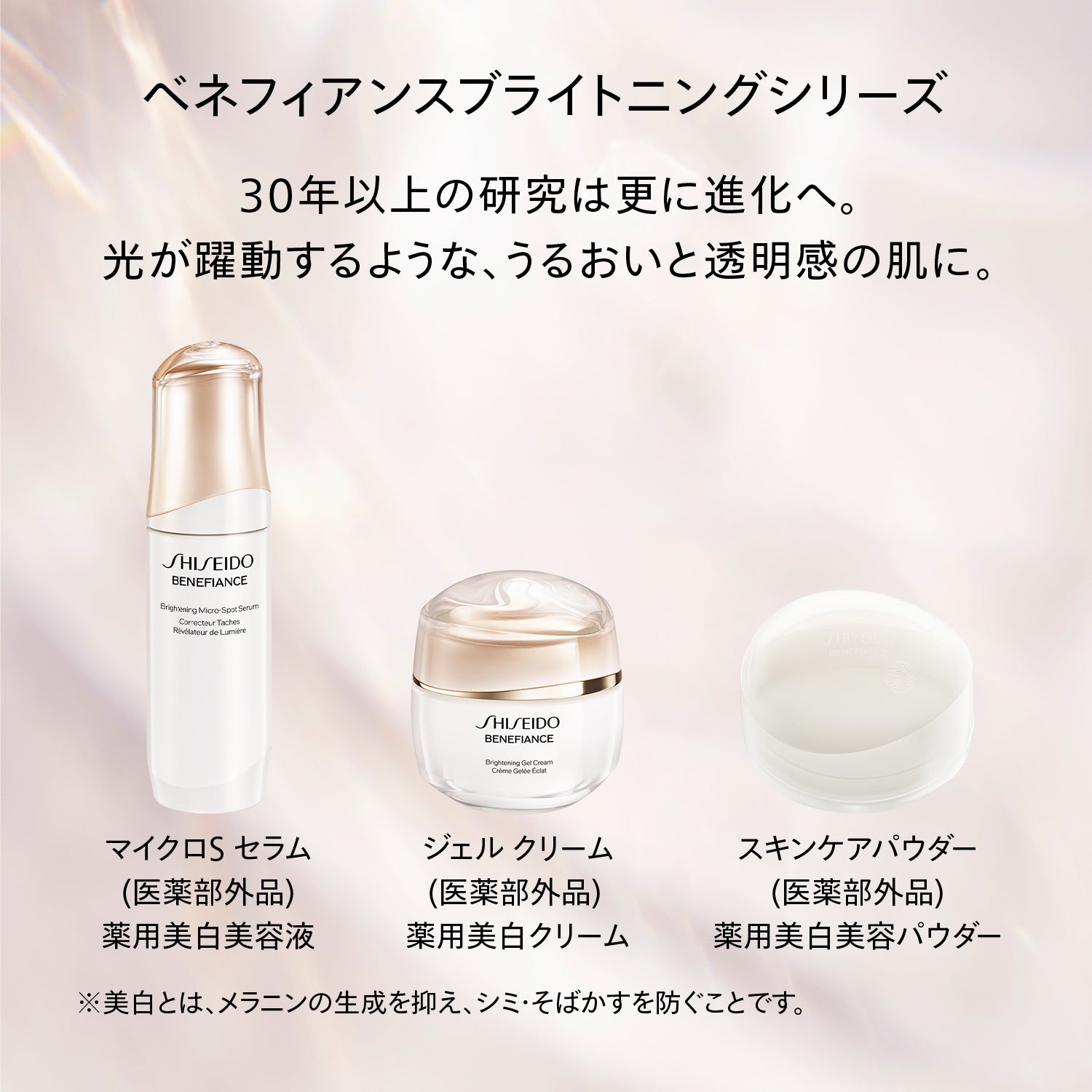 SHISEIDO ベネフィアンス ブライトニング マイクロＳ セラム